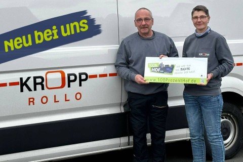 Neu bei uns: KROPP Rollo GmbH aus Hof/Saale