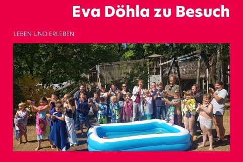 Stadtranderholung - Eva Döhla zu Besuch