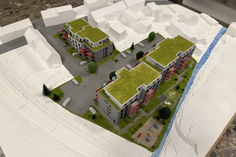Es soll ein neuer Wohnkomplex in Rehau entstehen