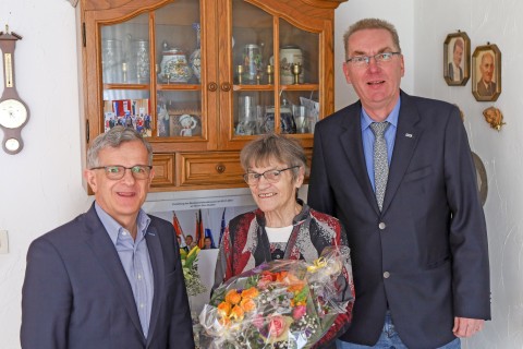 Sozialverband dankt Maria Stadter: VdK-Urgestein feiert 85. Geburtstag