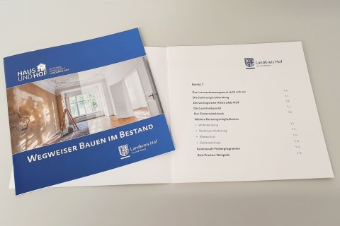 Neue Broschüre informiert über Leerstands- und Immobilienmanagement des Landkreises Hof