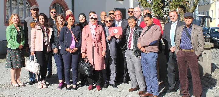 Delegation aus Tunesien besucht Hofer Rathaus