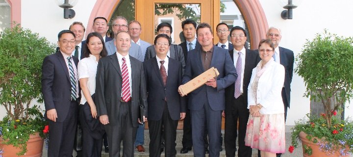 Delegation aus chinesischer Millionenstadt zu Gast im Rathaus
