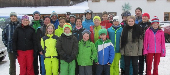 Familiengruppe des Deutschen Alpenverein Sektion Hof in Obernberg