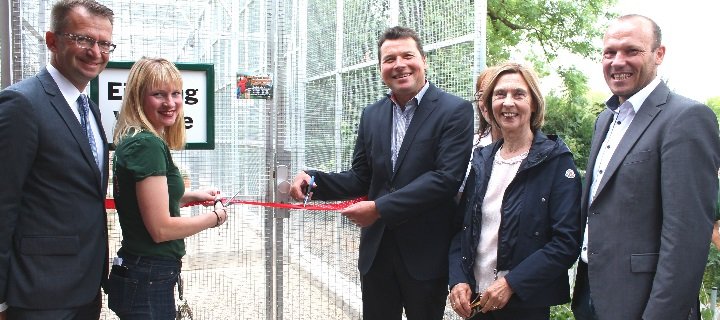 Großes Dankeschön an Spender – neue Einrichtungen im Hofer Zoo am Theresienstein