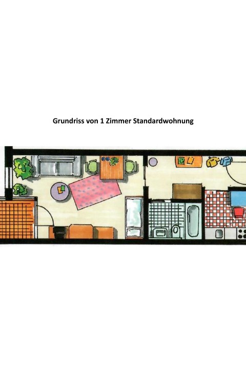 Wohnungen im Haus Rosengarten (Für die Rentner)