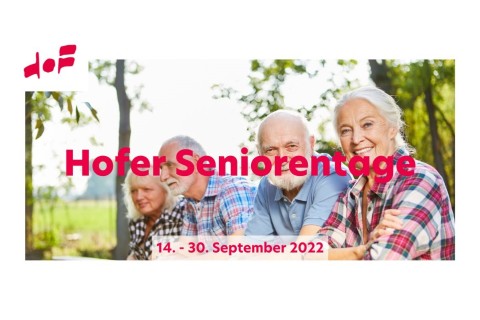 Hofer Seniorentage: Stadtspaziergang für Menschen ab 60