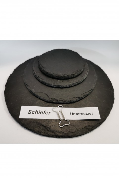 Schiefer-Untersetzer