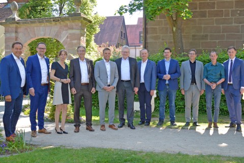 Treffen der Arbeitsgemeinschaft fränkischer Oberbürgermeister in Schwabach