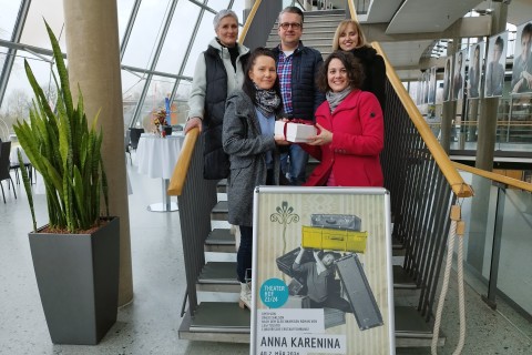 Spendenübergabe ANNA KARENINA Frauenhaus Hochfranken