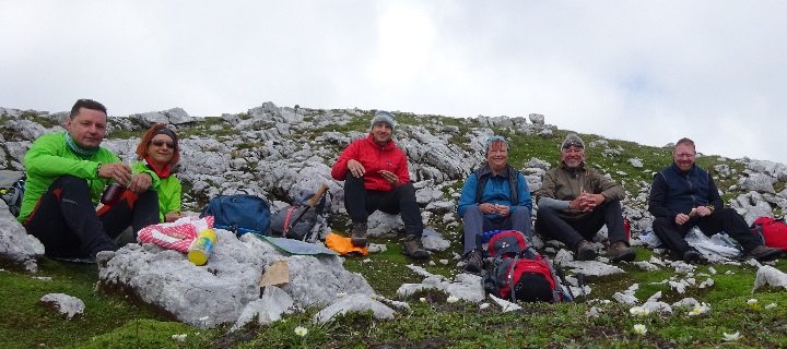 Wandergruppe des DAV Hof – unterwegs im Karwendel