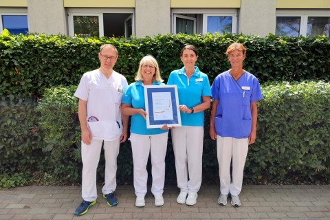 Kliniken Hochfranken wurden erneut von der Deutschen Diabetes Gesellschaft zertifiziert